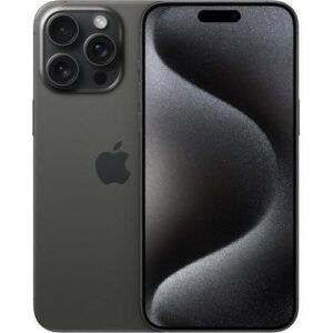 Apple iPhone 15 Pro Max - 6.7" - 512GB ROM, 8GB RAM - Single Nano Sim - 5G - 4441mAh - Black